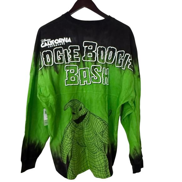 Disney Oogie Boogie Bash 2024 Spirit Jersey Tie Dye Long Sleeve Halloween Size M - Picture 3 of 10
